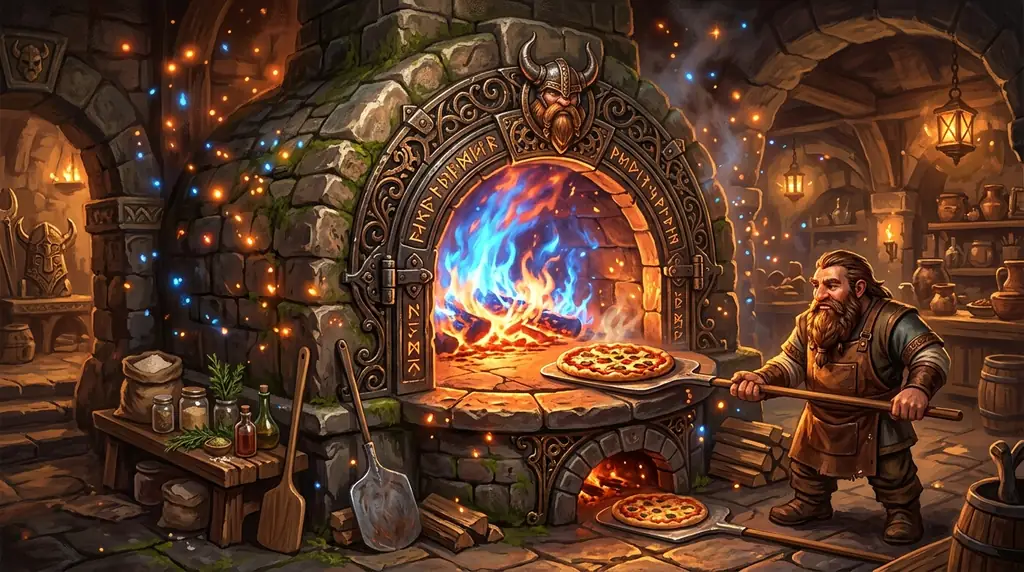 The Quattro Formaggi Forge Game Cover