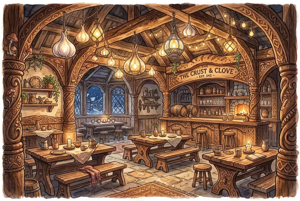 Inside the Crafters Tavern